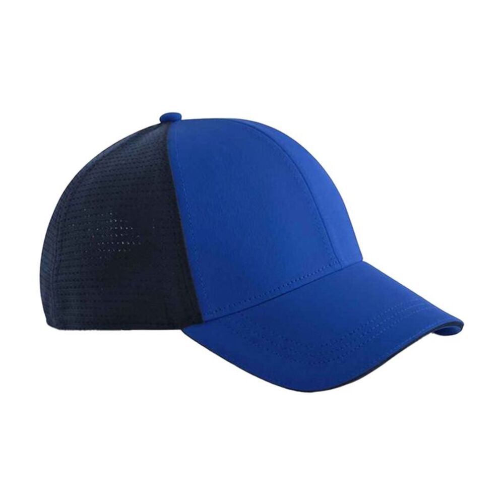 Beechfield Club Baseball Cap / Royal Blue/Navy